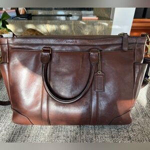 Coach laptop bag